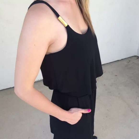 🚫SOLD🚫 Black Romper NWOT - Picture 3 of 3