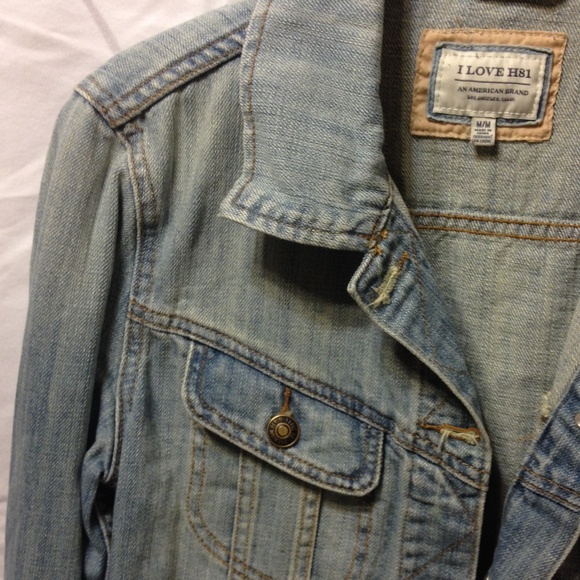 Forever 21 light wash jean jacket - Picture 2 of 4