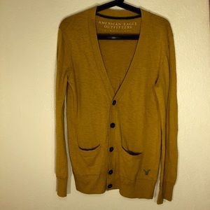 Mustard Yellow Long Cardigan
