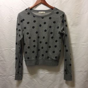 Forever 21 Polka Dot Crew Neck