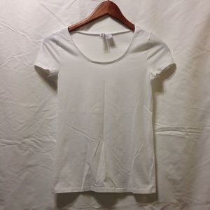H&M Basic White T-Shirt