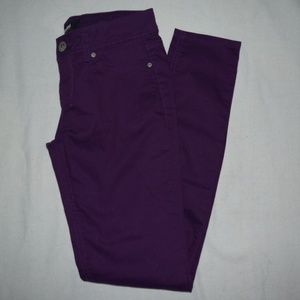 Purple jeans
