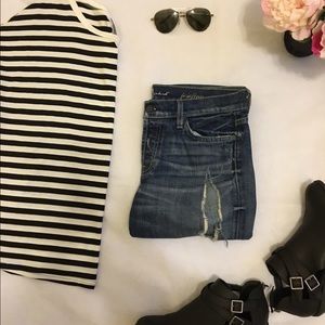 💋HOST PICK💋 Stripe T Shirt NWOT