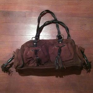 Wilson's Leather, Suede & Leather Handbag