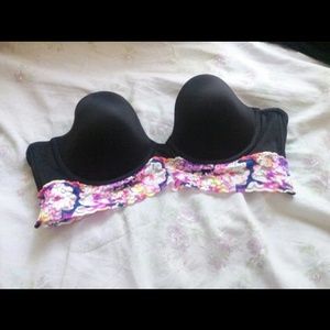 PINK by Victoria's Secret Black Lace Bralete