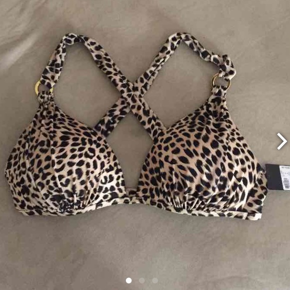 Victoria's Secret Cheetah Bikini Top