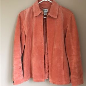 Pink Suede Jacket