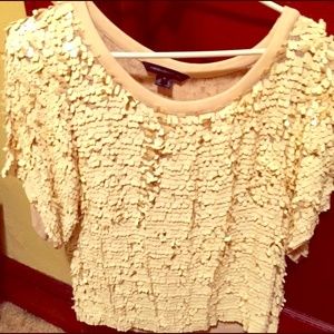 French Connection Showstopping sequin top!