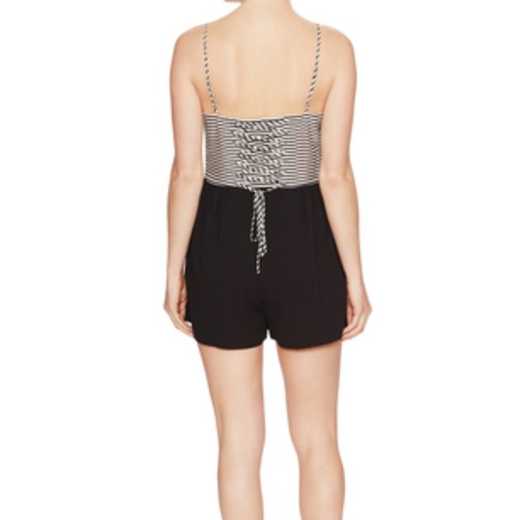 Striped Romper - Picture 3 of 4