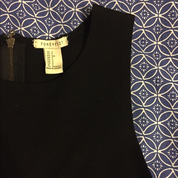 Black shift dress