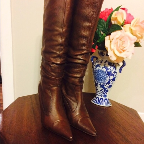 ALDO Shoes - SALE Dark brown slouchy boot
