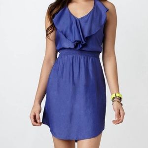 AEO Draped Ruffle Dress