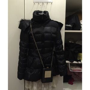 Burberry down puffer coat