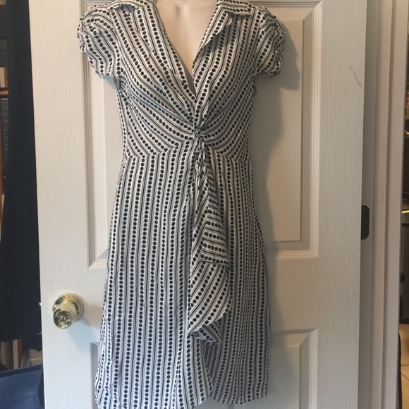 Nanette Lepore Polka Dot Silk Dress