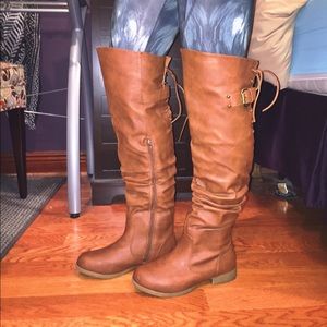 ✨Over the Knee Tan Boots✨