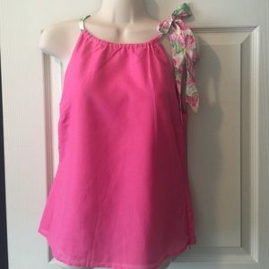 Lily Pulitzer Madelyn Parade Pink Top
