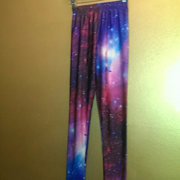 Pants - Galaxy polyester & spandex pants