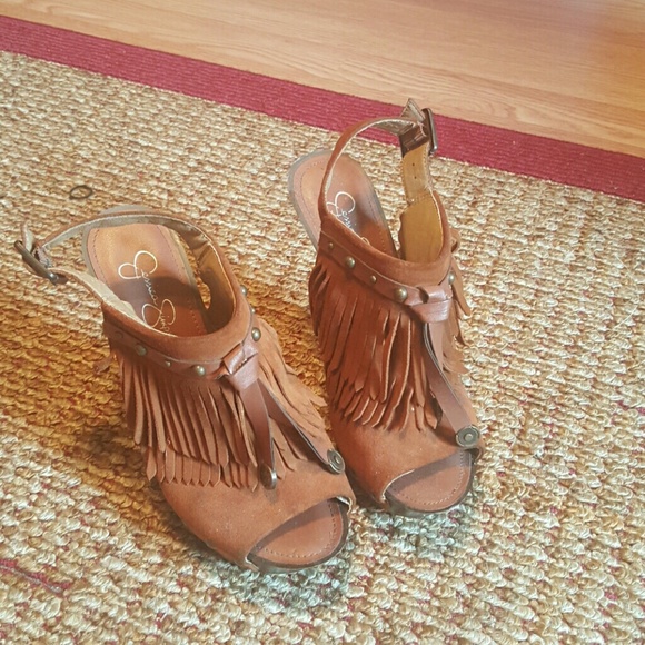 Fringed Heels
