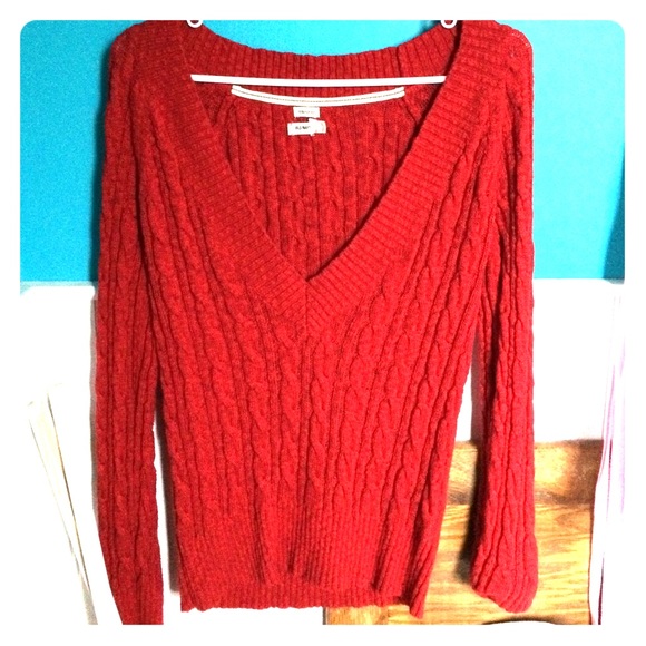 Red sweater