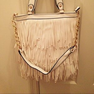 Fringe boutique hand bag