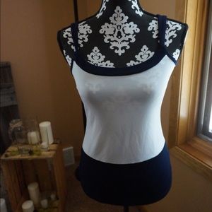 Nautical wide strap adjustable tank