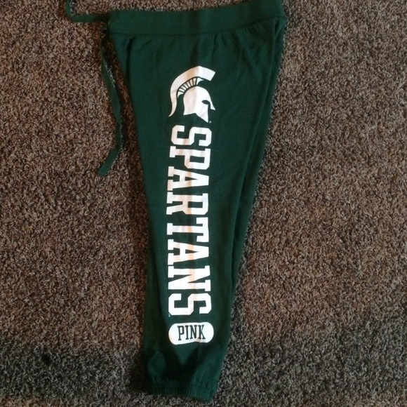 Victoria's Secret Pink Spartans sweatpants