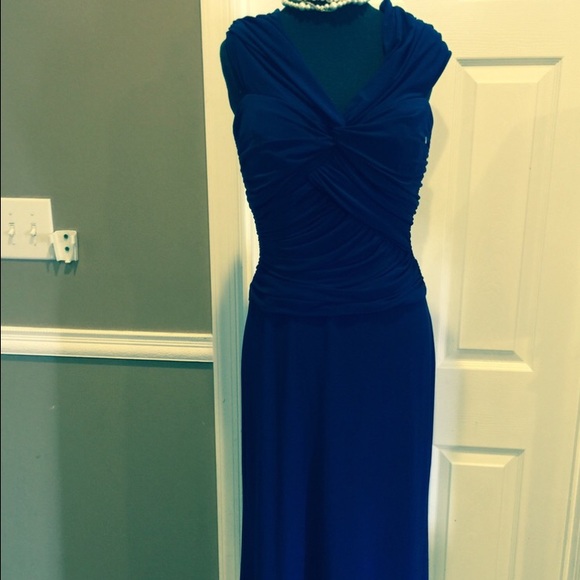 Long Ralph Lauren gown