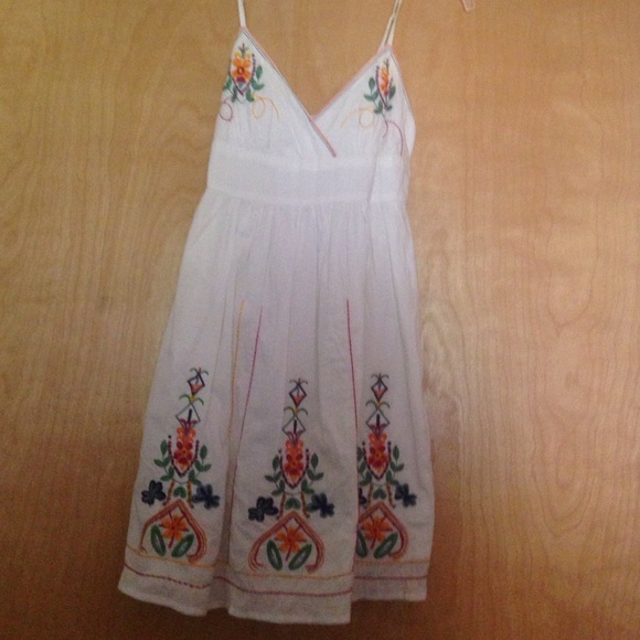Fun embroidered dress