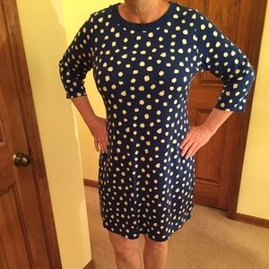Liz Claiborne, blue, 3/4 sleeve dress or tunic!