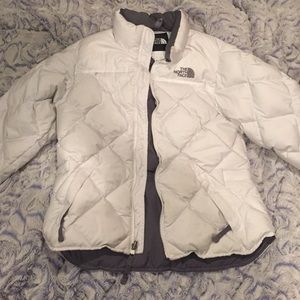 White NorthFace puffer Coat!