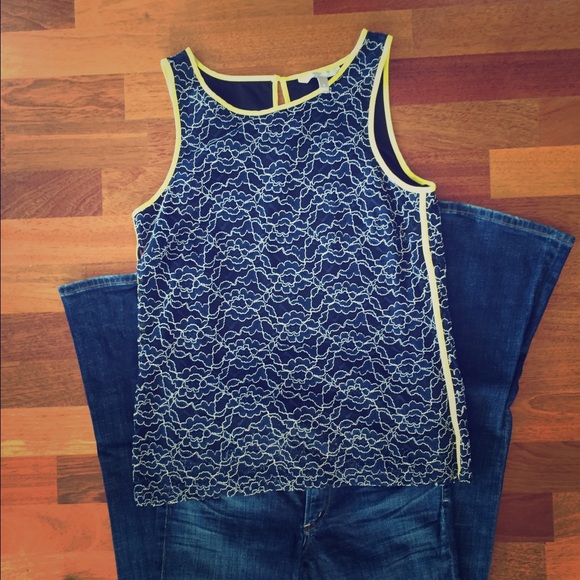 Banana Republic lace shirt