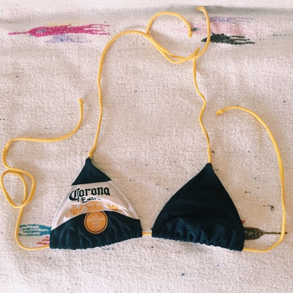 Corona beer bathing suit top