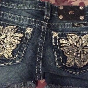 Youth size 8 miss me shorts