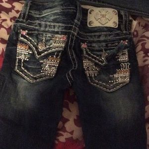 Miss me capris size 8