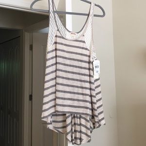 Stripped tank top