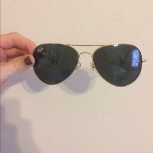 Ray ban aviators (good condition)