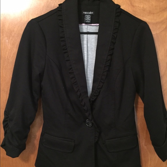 3/4 sleeve blazer