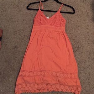 NWOT peach dress