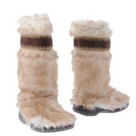 Croc boots with fur Clearance