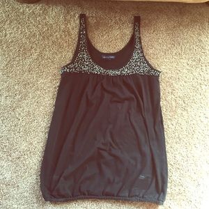 Small American eagle tank top with bedazzle!