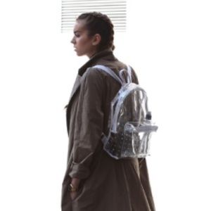 BRANDY MELVILLE TRANSPARENT BACKPACK