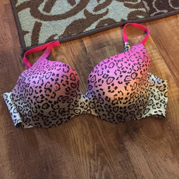 Leopard and Pink VS bra