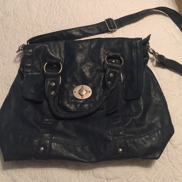 Blue Crossbody Bag