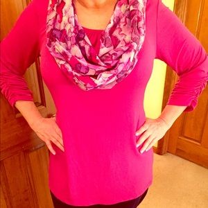 Tunic with scarf- Susan Graver