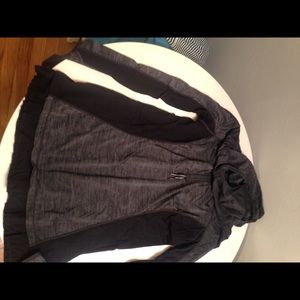Lululemon Pullover Hoodie with Ruffle Hem Size 10