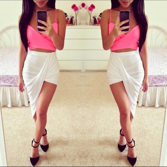Very cute asymmetrical skirt