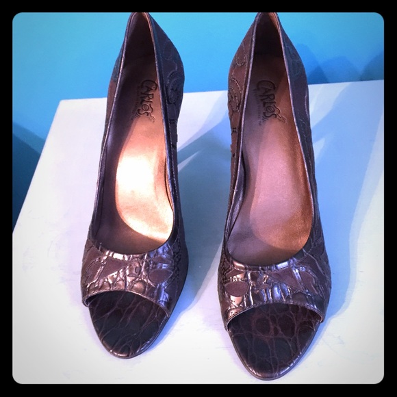 Carlos Santana peep toes - Picture 1 of 2