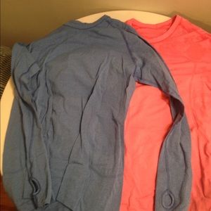 Set of 2 run swiftly lululemon long sleeve shirts