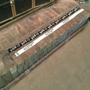 2 Betsey Johnson Belts