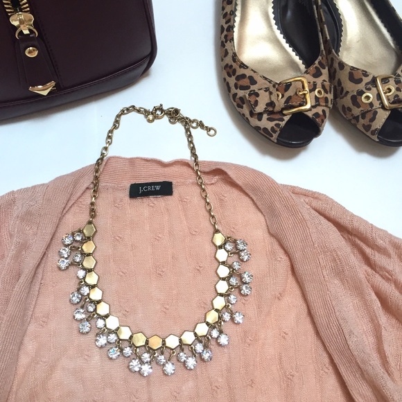 J. Crew Gold Statement Necklace